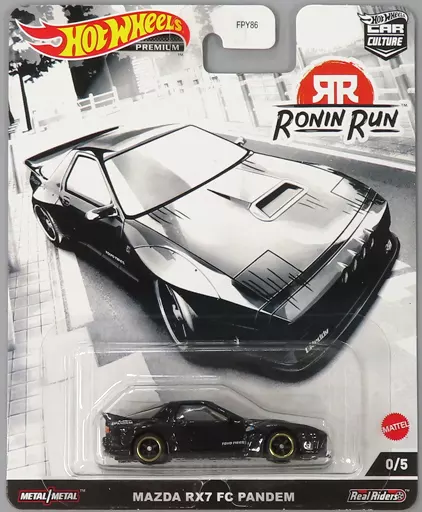 1/64 MAZDA RX7 FC PANDEM(ブラック) CHASE CAR 「Hot Wheels CAR CULTURE RONIN RUN」 [HCK15]