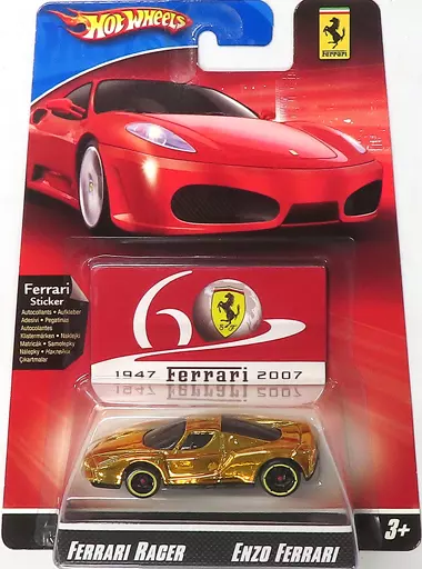 1/64 ENZO FERRARI(ゴールド) 「Hot Wheels FERRARI RACER」 [L9692]