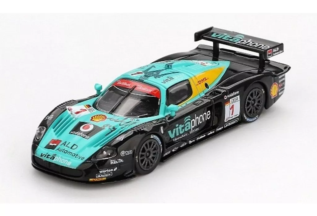 ミニカー　1/64 マセラティ MC12 コンペティション スパ24時間 2008 優勝車 #1 Vitaphone Racing [BBRDIE6421]New