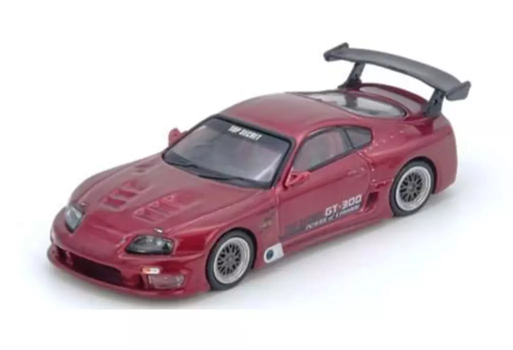1/64 Toyota スープラ (A80) ”TOP SECRET”(レッド) [A80TS-RED]