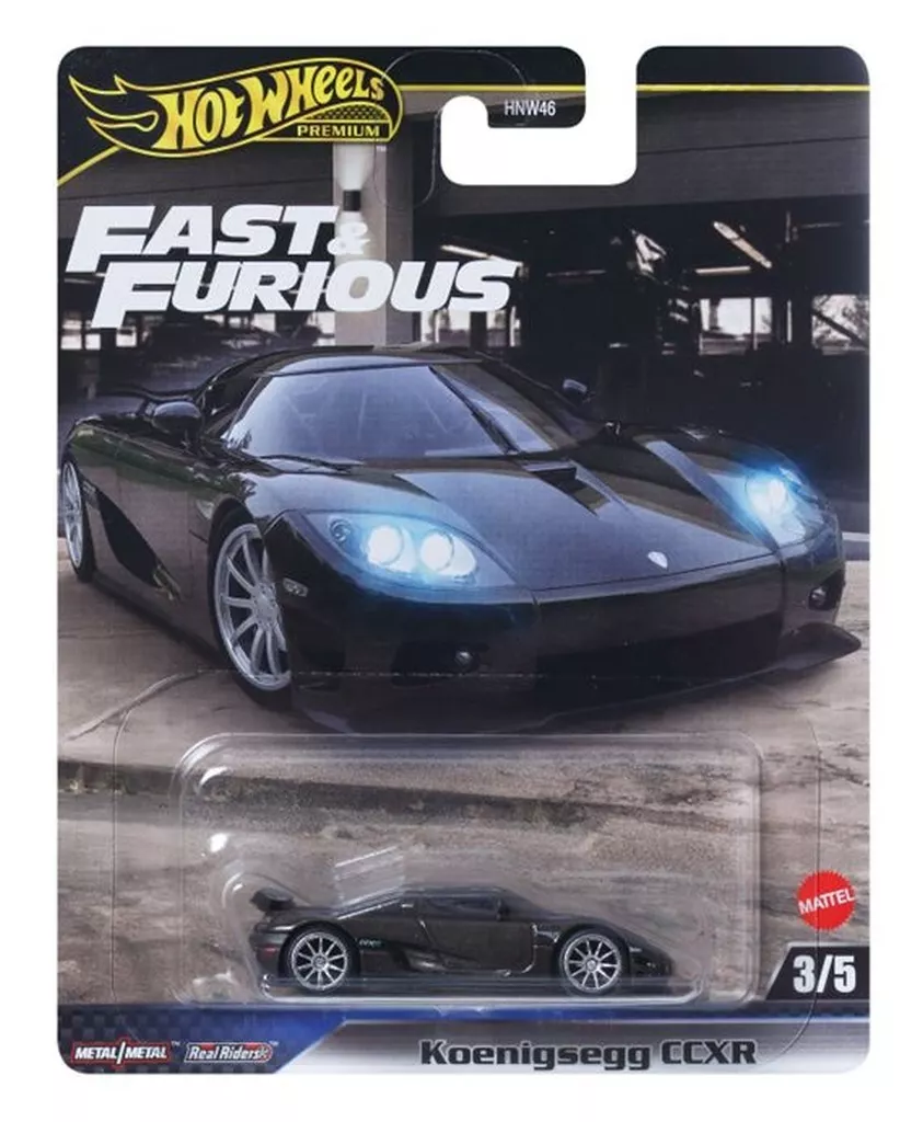 ミニカー　1/64 ケーニグセグ CCXR 「Hot Wheels ワイルド・スピード」 [JBL88-9866]新品