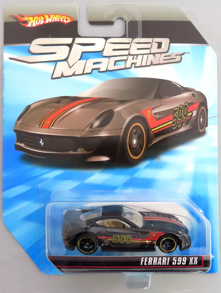 1/64 FERRARI 599 XX(ブラック) 「Hot Wheels SPEED MACHINES」 [T4413]