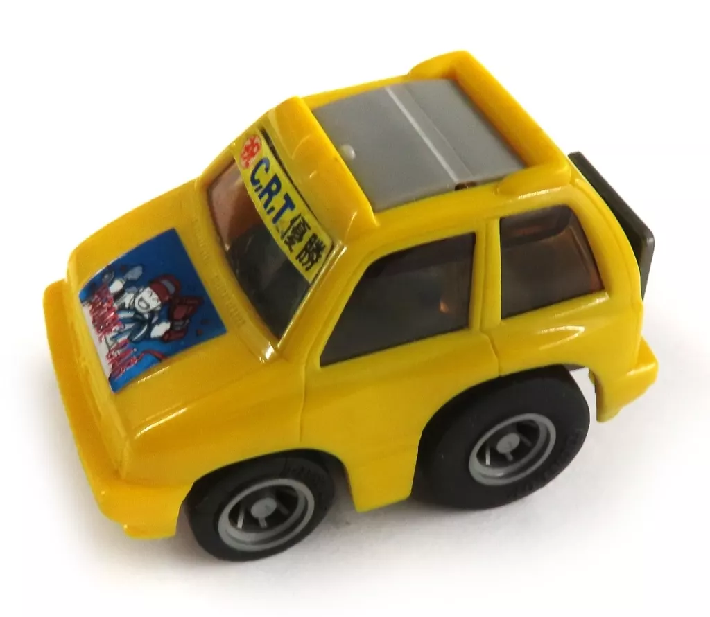 チョロQ FESTIVA PARADE CAR 祝C.R.T優勝(イエロー×グレー) [A-91]