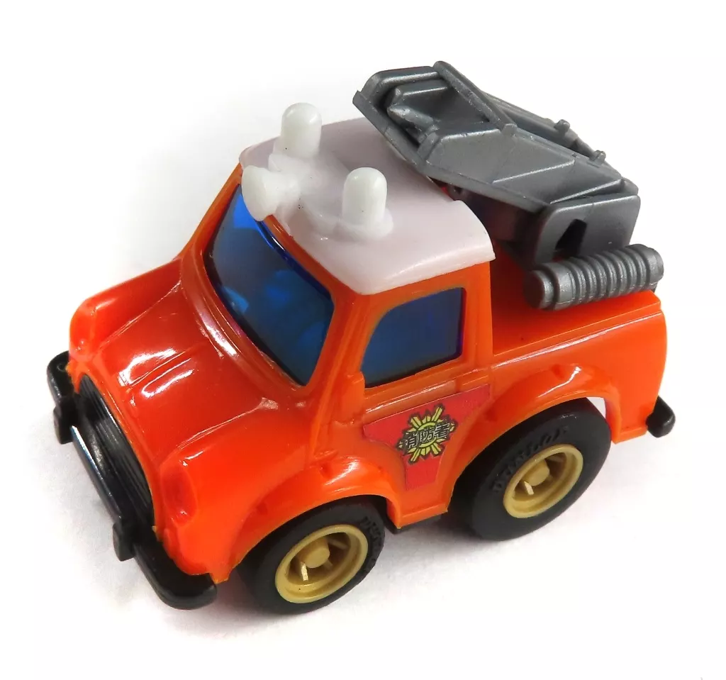 チョロQ MINI TYPE II FIRE MINI(オレンジ×ホワイト×グレー) [A-31]