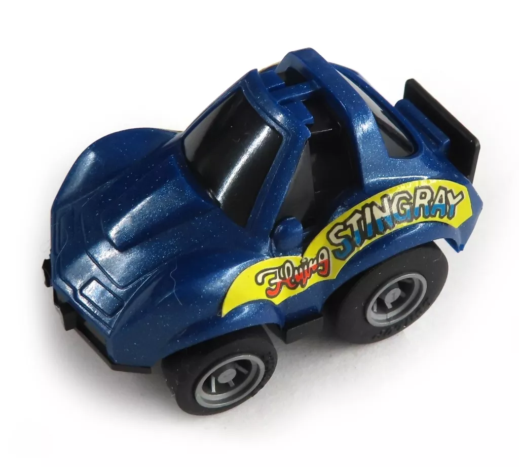 チョロQ CORVETTE STINGRAY(ブルー×イエロー) [A-17]