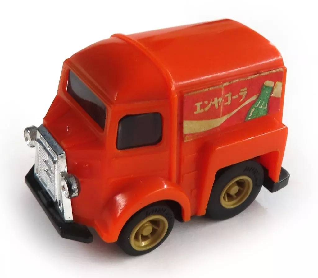 チョロQ CITROEN H TRUCK エンヤ・コーラ(オレンジ×シルバー) [A-12]