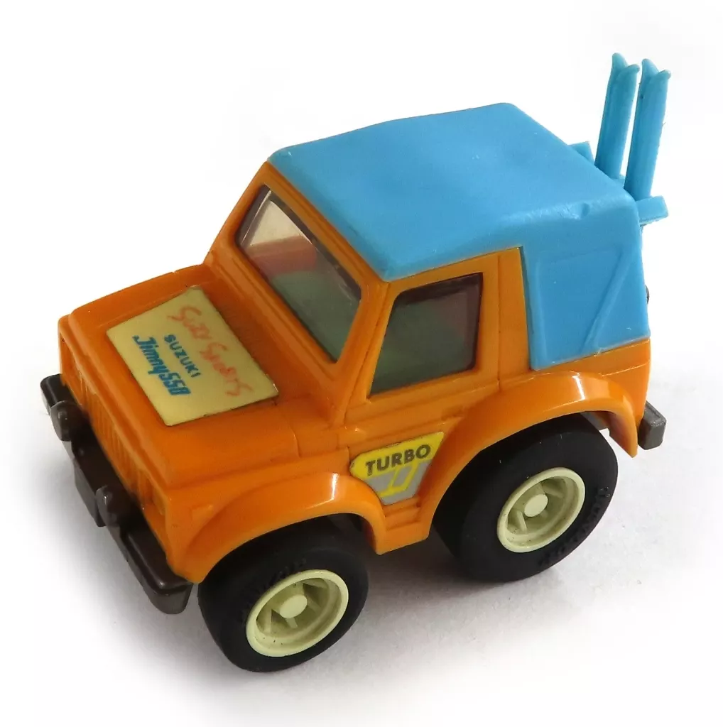 チョロQ JIMNY 550 TURBO(オレンジ×ライトブルー) [A-87]