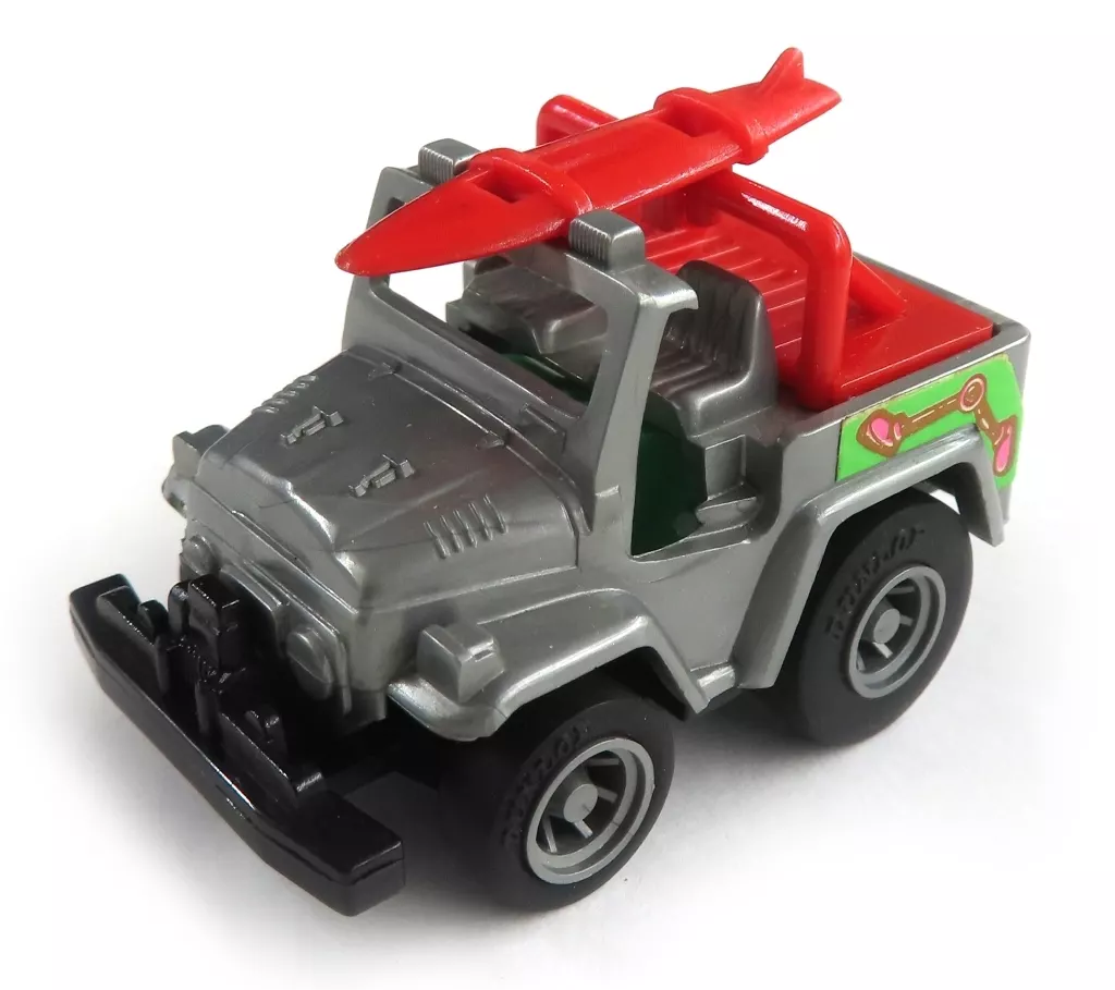 チョロQ LAND CRUISER 走りクルーザー(シルバー×レッド) [A-14]