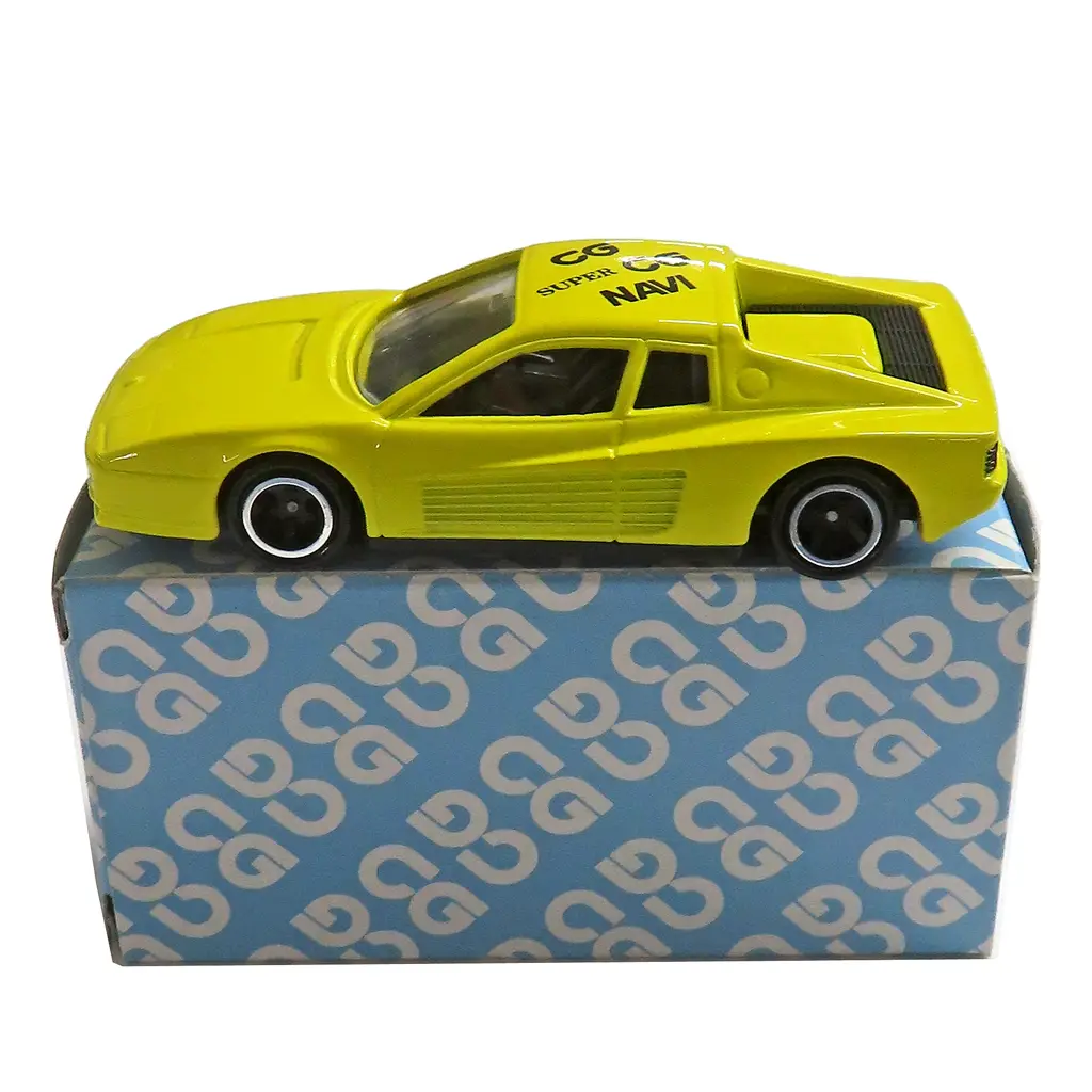 1/60 フェラーリ テスタロッサ SUPER CG NAVI(イエロー) 「トミカ」 カーグラフィック特注