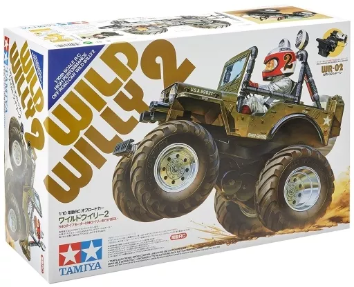 ラジコン　1/10 ワイルドウイリー2 「電動RCカーシリーズ No.242」 組み立てキット [58242]