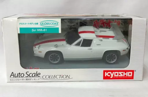 ラジコン　1/27 LOTUS EUROPA SPECIAL 風吹 裕矢ver. グロスコートボディ仕様 ミニッツレーサー用替えボディ 「サーキットの狼」 オートスケールコレクション [MZG40CW]