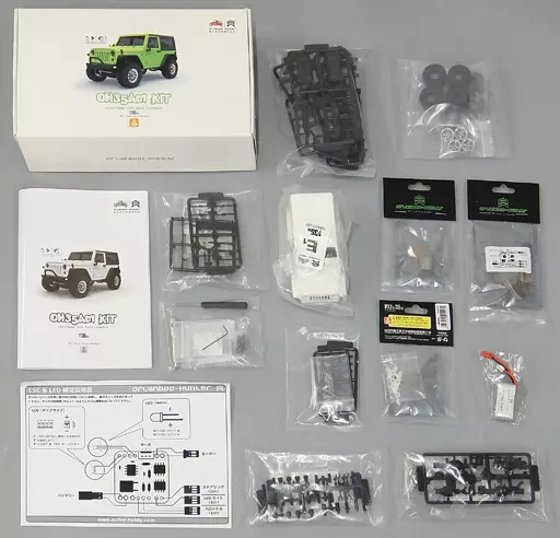 ラジコン　1/35 Jeep クローラー 4WD ARTR 組み立てキット [OH35A01]