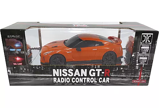 駿河屋 - 【買取】1/24 日産 GT-R スポーツカー(オレンジ) 27MHz仕様