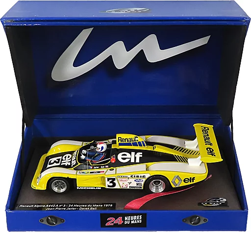 スロットカー　1/32 Renault Alpine Le Mans 1978 elf #3(イエロー×ホワイト×ブラック) スロットカー [132038/3M]