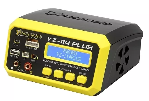 ラジコン　コンピューター 多機能 充・放電器 AC/DC [YZ-114PLUS]