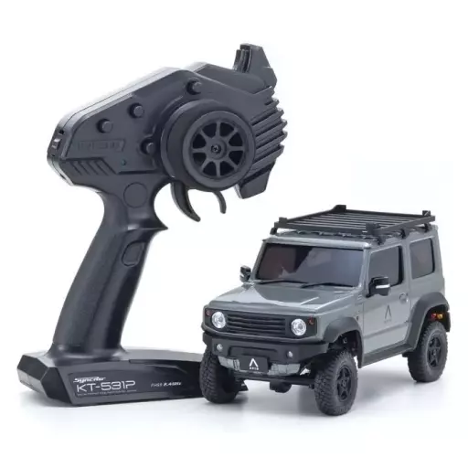 ラジコン　MX-01 r/s APIO JIMNY TS4 ミディアムグレー レディセット 「ミニッツ4×4シリーズ」 2.4GHz仕様 [32535G]