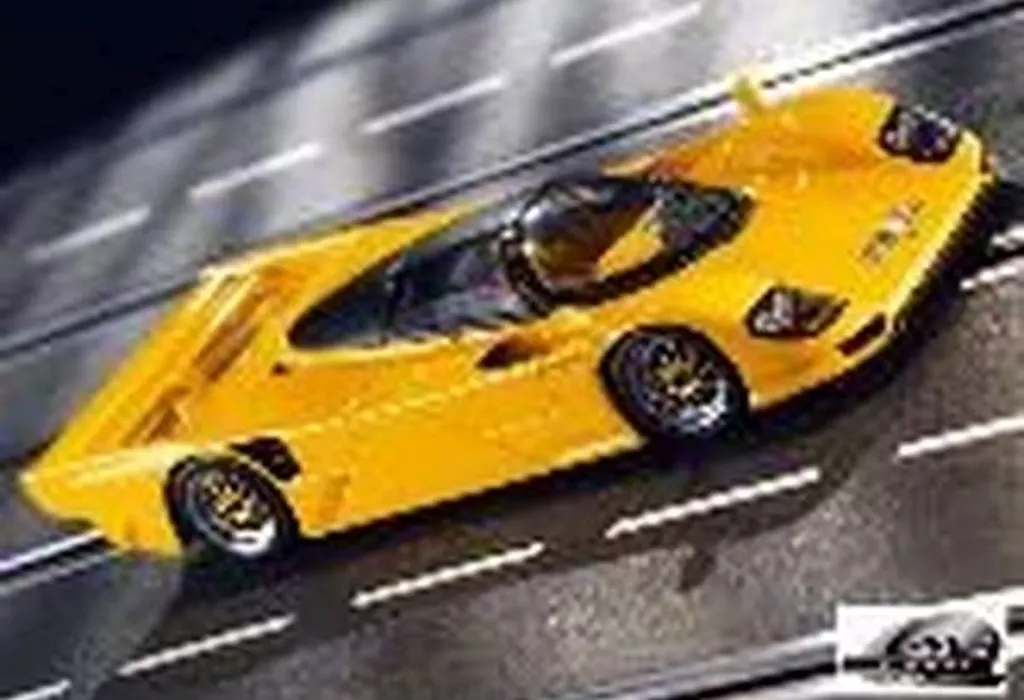 スロットカー　1/32 ダウアー シビル ロードバージョン イエロー [132048]