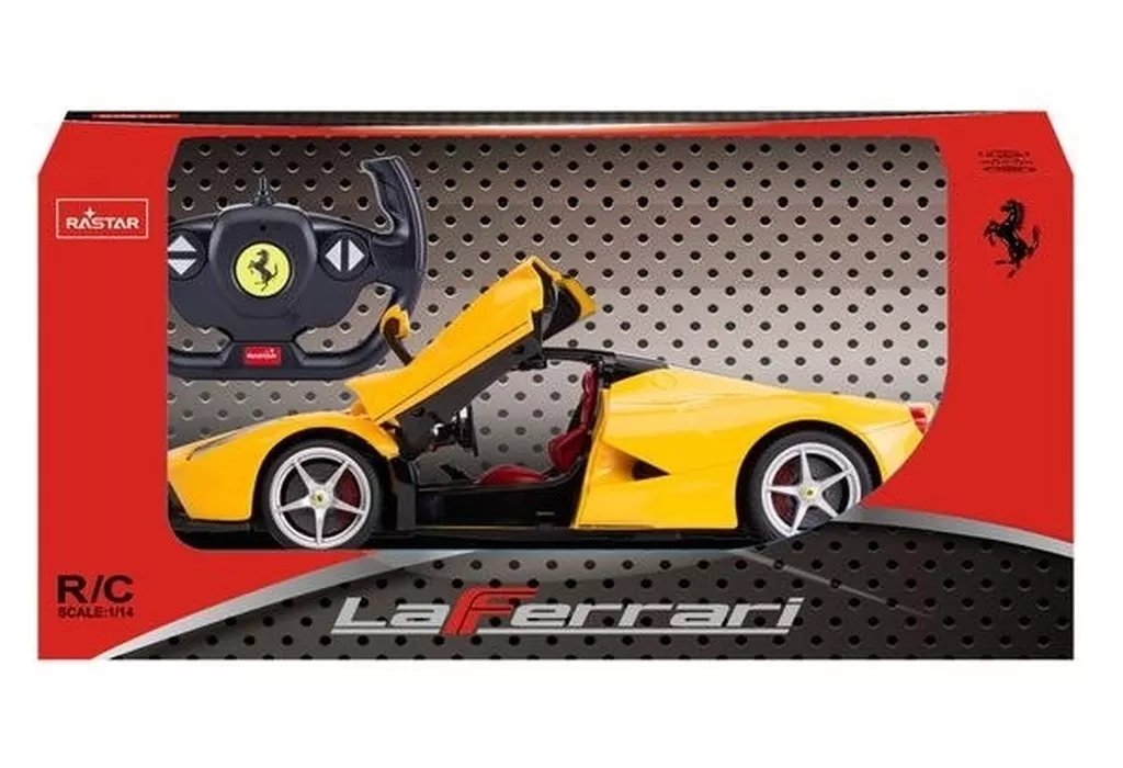 ラジコン　1/14 ラ・フェラーリ(イエロー) 2.4GHz仕様