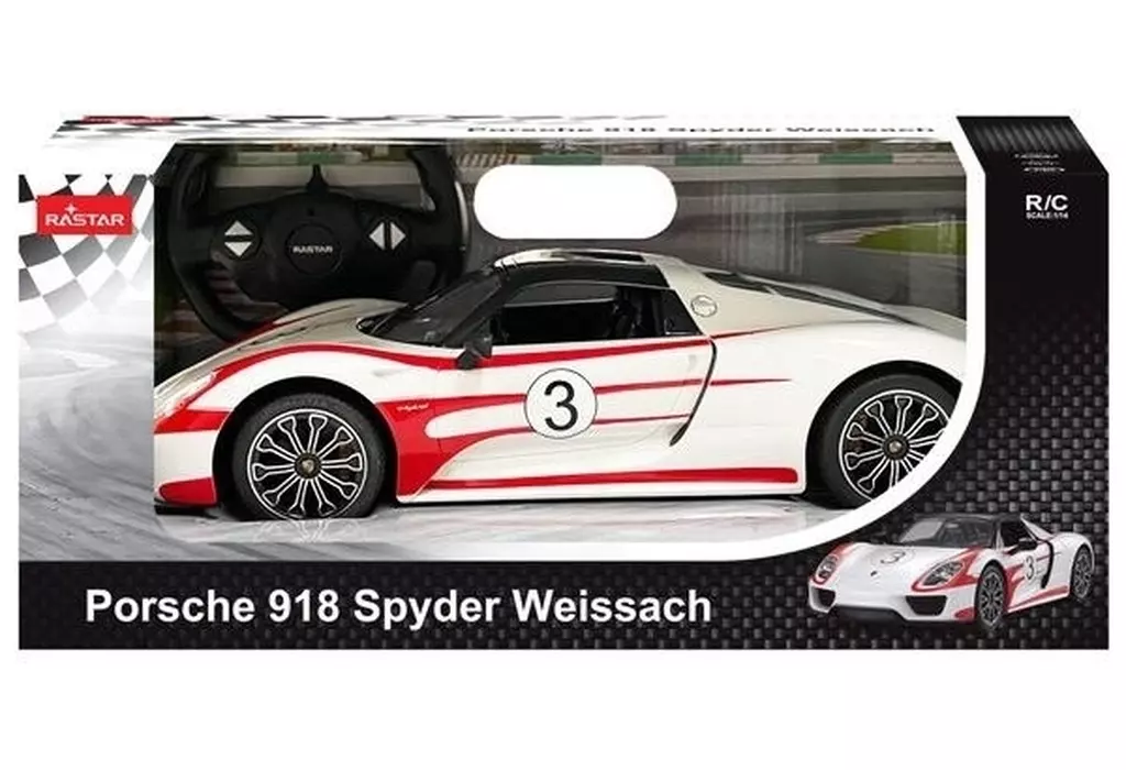 ラジコン　1/14 ポルシェ 918 スパイダー パフォーマンス(ホワイト) 2.4GHz仕様