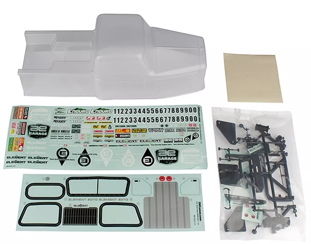 ラジコン　Enduro Ecto クリアボディーセット [AS42161]