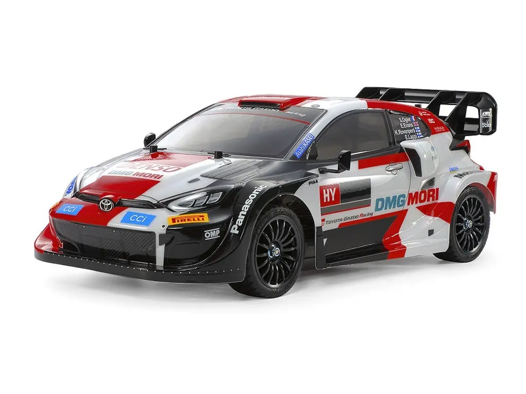 ラジコン　1/10 RC トヨタ ガズー レーシング WRT/GR ヤリス ラリー1 ハイブリッド (TT-02シャーシ) 「電動RCカーシリーズ No.716」 組み立てキット [58716]