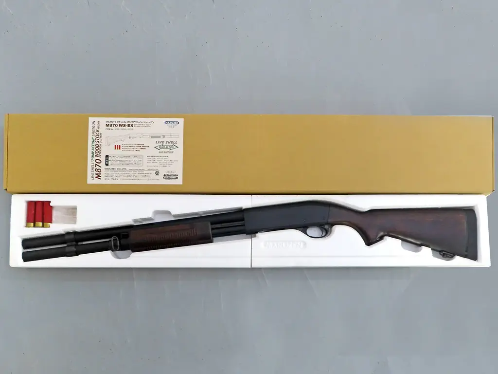 ガス ショット M870 ウッドストックバージョン エクステンションカスタム