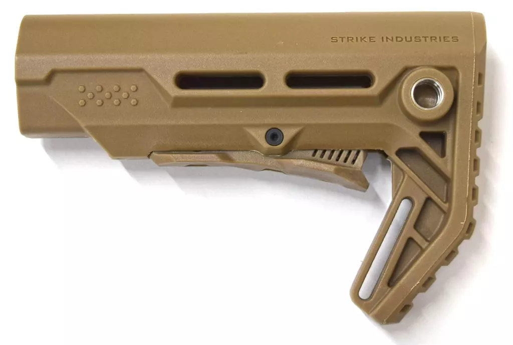 ガン　パーツ　SI CQB ストック FDE