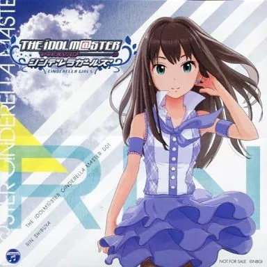 アイドルマスター シンデレラガールズ 渋谷凛 ステッカー 「CD THE IDOLM＠STER CINDERELLA MASTER 001」 先着購入特典