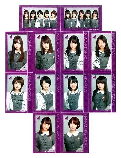 全12種セット 「乃木坂46ステッカー入りウエハース」 セブンイレブン限定