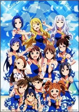 集合(劇場版デザイン) ビジュアルクリアステッカー 「アイドルマスター MOVIE 輝きの向こう側へ!」