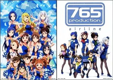 全2種セット ビジュアルクリアステッカー 「アイドルマスター MOVIE 輝きの向こう側へ!」