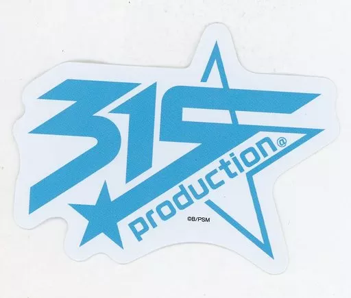 315プロダクション ロゴステッカー 「アイドルマスター SideM 理由(ワケ)あって、渋谷!H＠NDS DE Beit!」