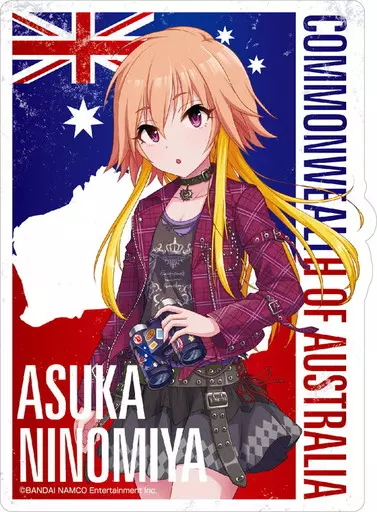 二宮飛鳥 トラベルステッカー 「アイドルマスター シンデレラガールズ」