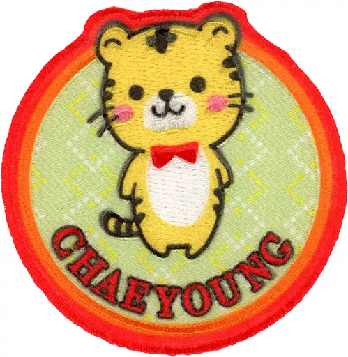 TWICE チェヨン ワッペンシール TWICE オンラインくじ ワッペンステッカー チェヨン - メルカリ