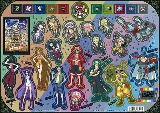 劇場映画「ワンピース」ワンピース トレーディングシール ONE PIECE』フレークシール －COLOR VERSION Vol.2－: 雑貨｜東映