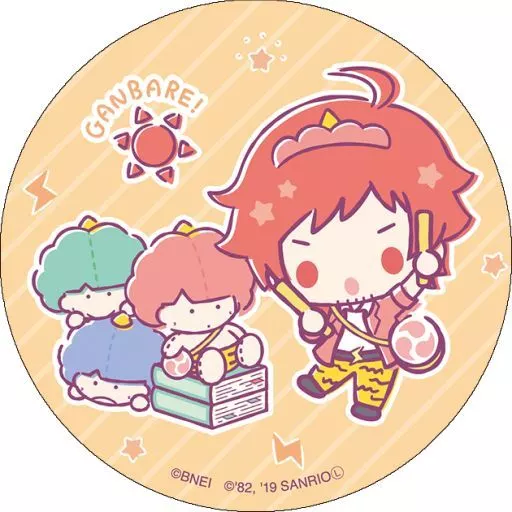 天道輝×ゴロピカドン 「アイドルマスター SideM×サンリオキャラクターズ ステッカーコレクションA」