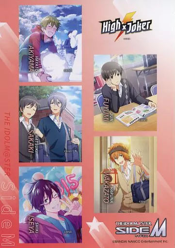 High×Joker(A ver.) オリジナルステッカー 「アイドルマスター SideM×ローソン」 対象商品購入特典