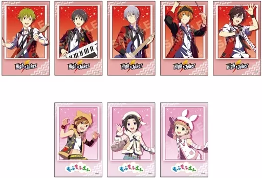 全8種セット 「アイドルマスター SideM サテン地ステッカー 04.第4弾」