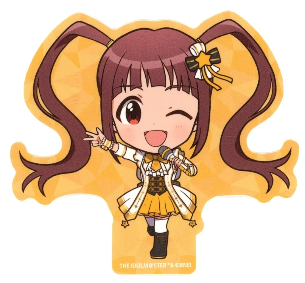 松田亜利沙(ミリオンライブ/MOIW!!!!! 2023 ver.) 公式ステッカー(デフォルメ) 「THE IDOLM＠STER M＠STERS OF IDOL WORLD!!!!! 2023」