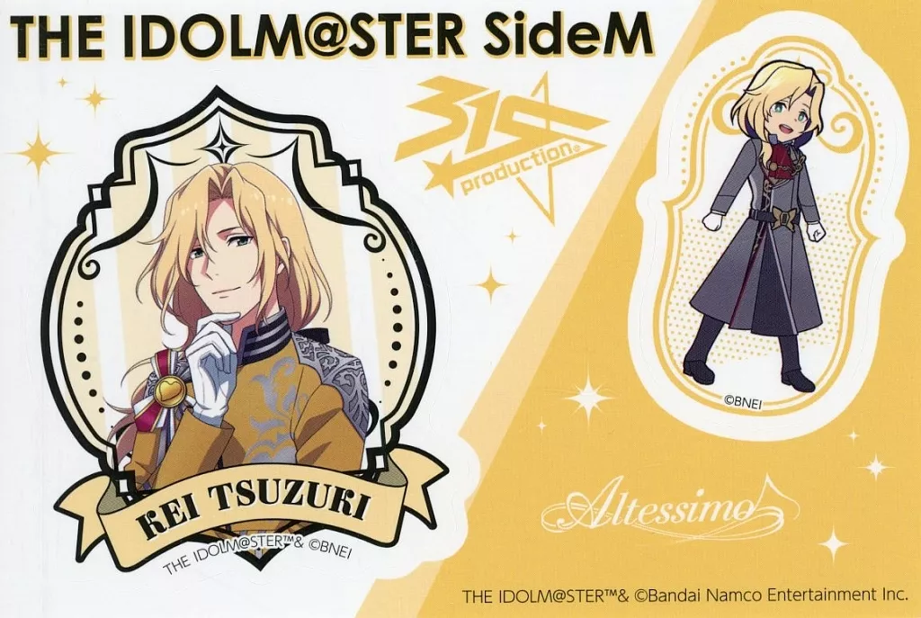都築圭 ステッカー 「アイドルマスター SideM 315!!!SHOP」 パッション!アイドルルーレット C賞
