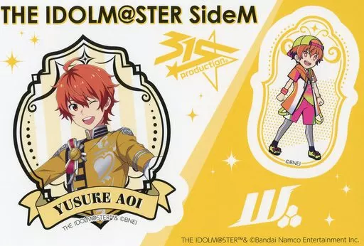 蒼井悠介 ステッカー 「アイドルマスター SideM 315!!!SHOP」 パッション!アイドルルーレット C賞