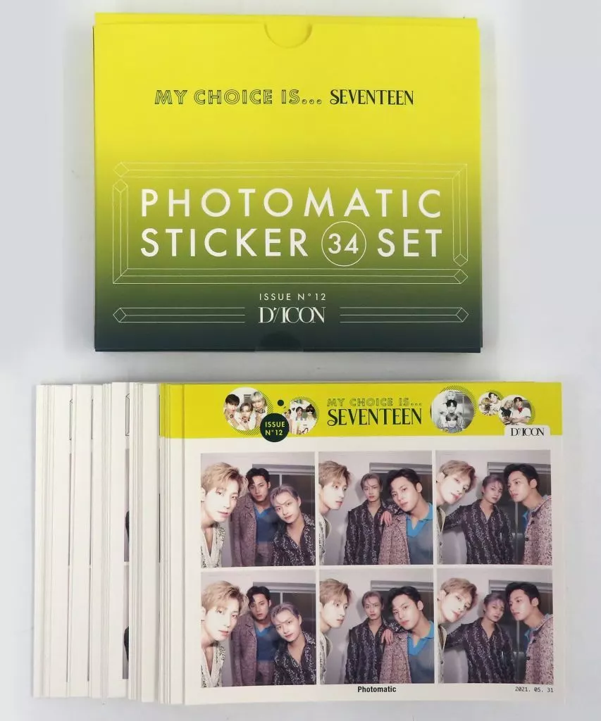 駿河屋 - 【買取】[単品] SEVENTEEN ステッカーボックス(34枚組