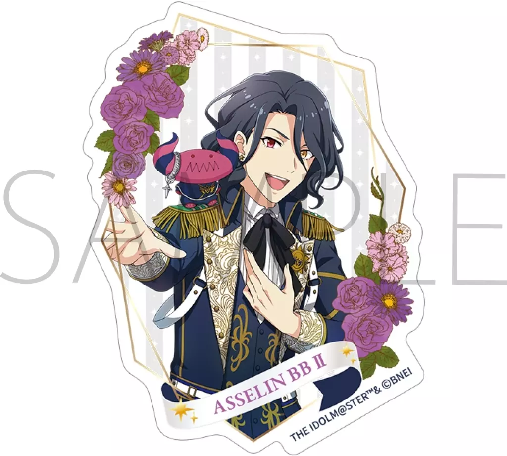 アスラン＝ベルゼビュートII世 Mフェス2024 ステッカー 「アイドルマスター SideM」