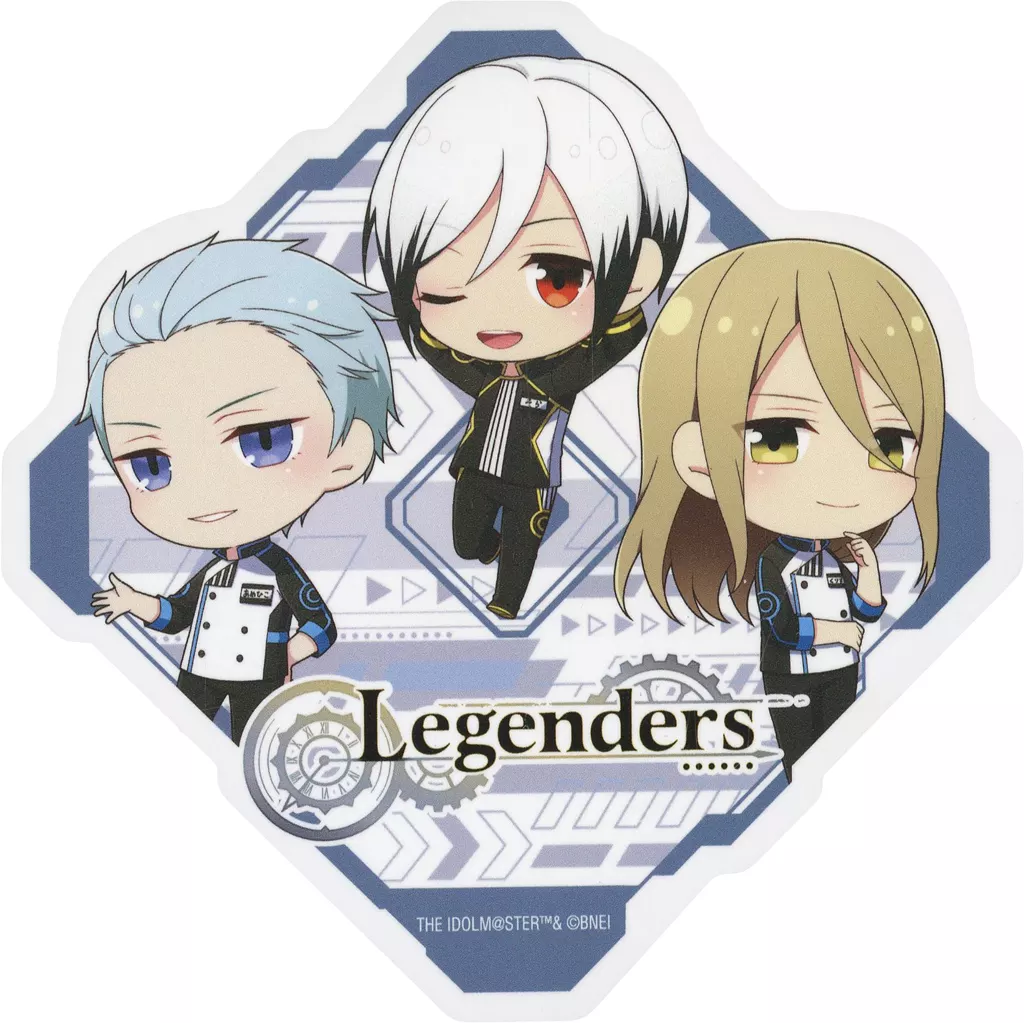Legenders トレーディングダイカットステッカー 「アイドルマスター SideM in JOYPOLIS 2」 カーニバルゲーム 当たり景品