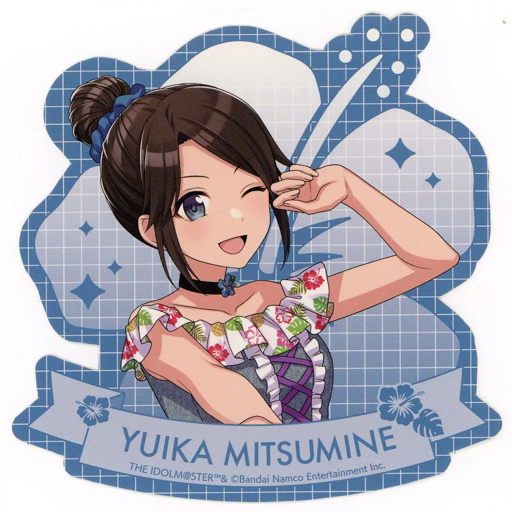 三峰結華 「アイドルマスター シャイニーカラーズ×よみうりランド ダイカットステッカー B tropical style」