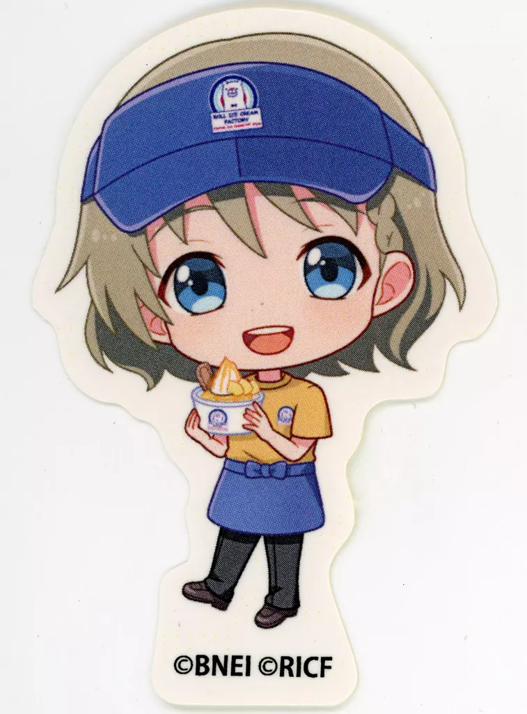 卯月巻緒 「アイドルマスター SideM×ロールアイスクリームファクトリー トレーディングダイカットステッカー」