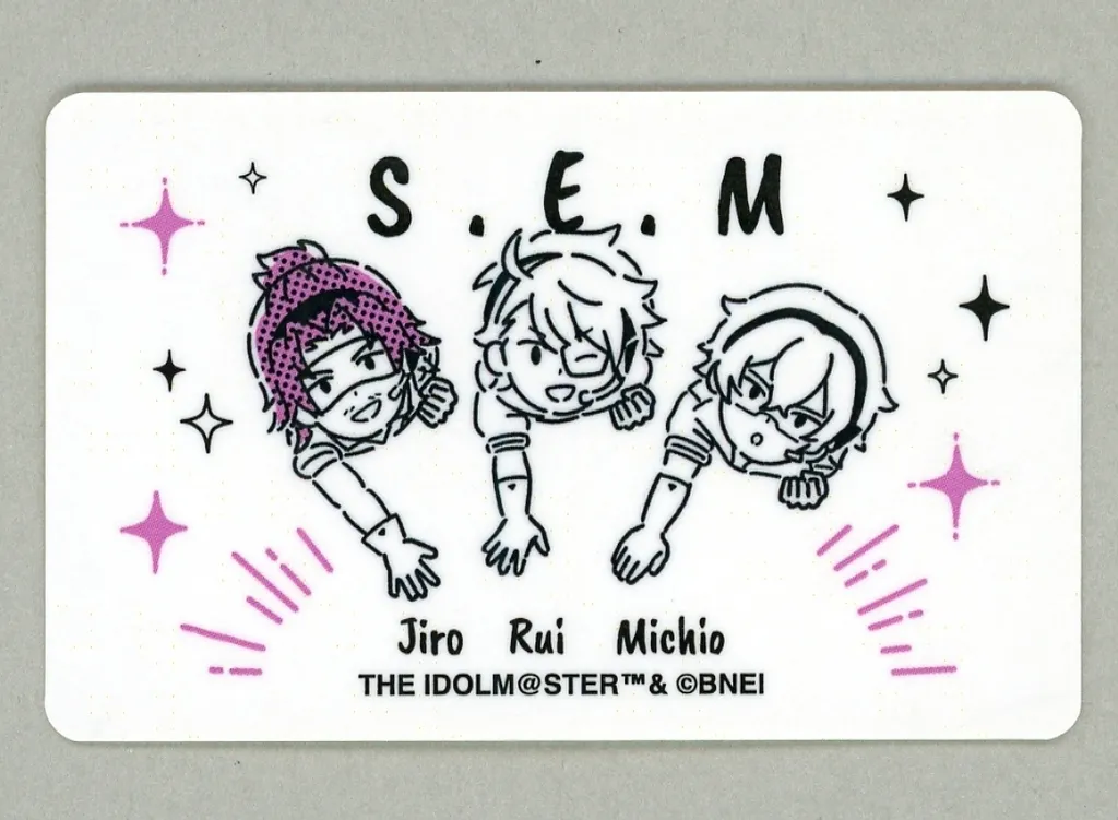 315Pro S.E.M YURUYURUIDOL COLLECTION vol.5 公式ステッカー 「アイドルマスター SideM」