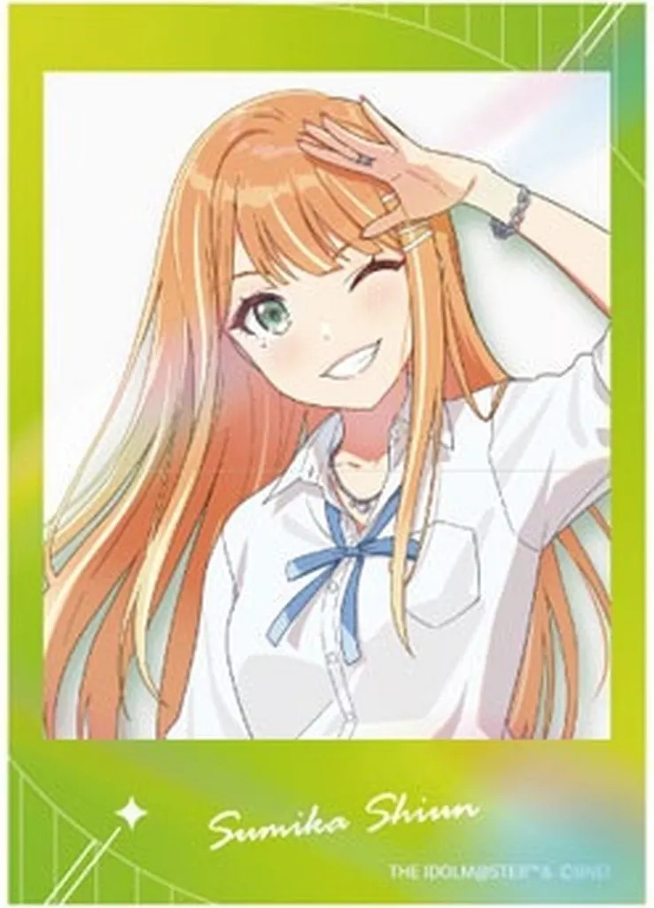 紫雲清夏 インスタントフォト風ダイカットステッカー 「学園アイドルマスター」