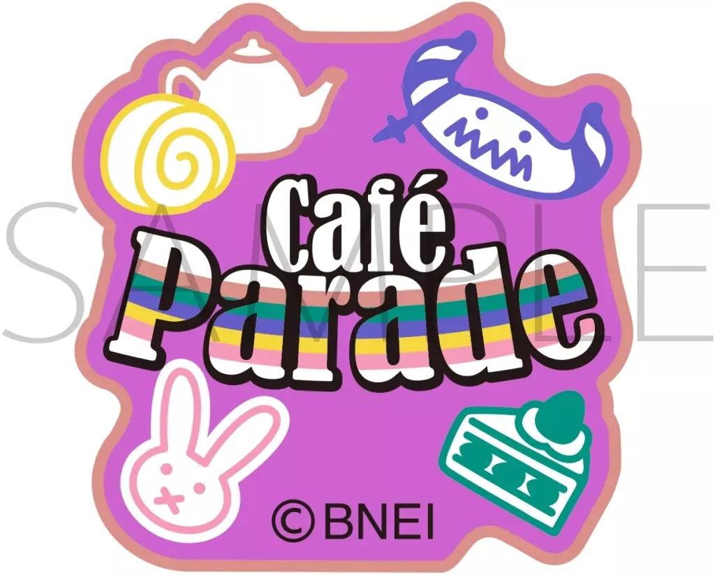 Cafe Parade 刺繍ワッペンシール 「アイドルマスター SideM」