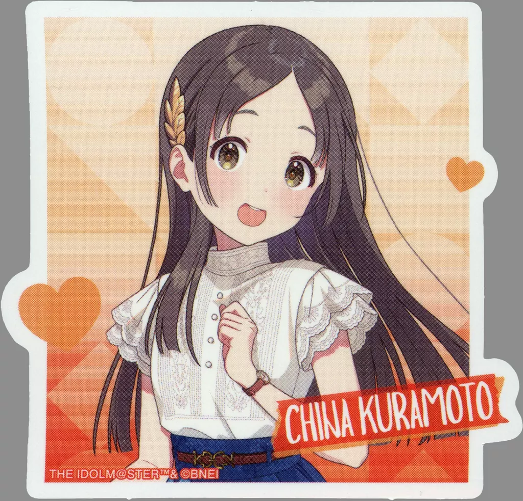 F.倉本千奈 ステッカー 「学園アイドルマスター」